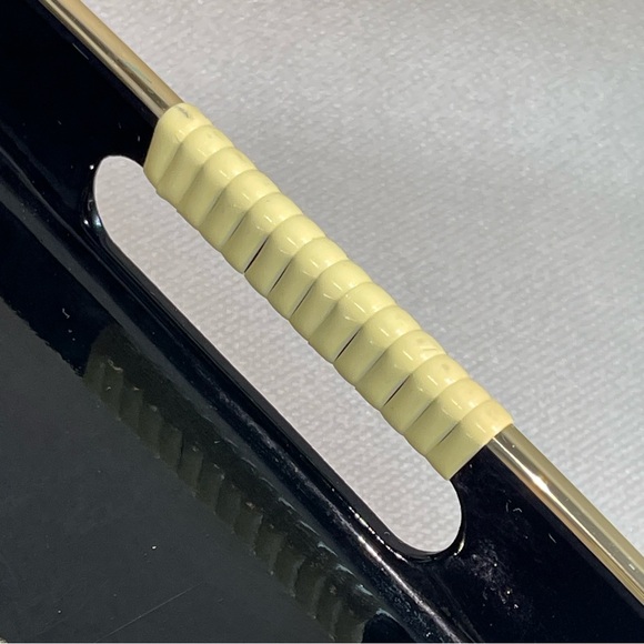 Japan Lacquerware Black Blue Tray Gold Leafing Trees Srednick Collection Forest - Picture 13 of 13